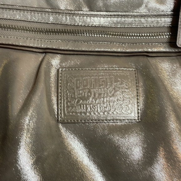 Gold Coach Preppy Bag - Picture 5 of 13